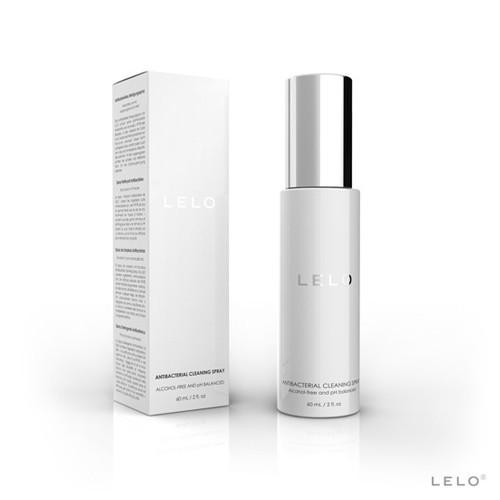  LELO&#39;s Antibacterial Cleaning Spray is a specially formulated toy cleansing fluid that offers enhanced safety and peace of mind. 